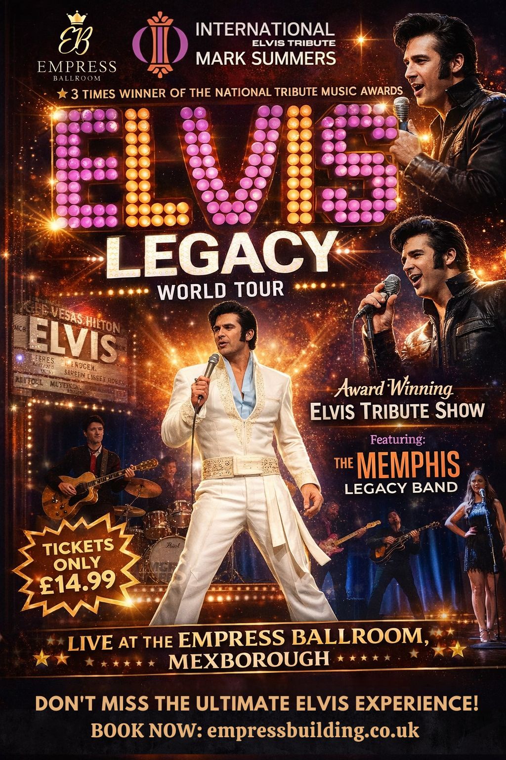 Elvis Legacy & Memphis Band Poster